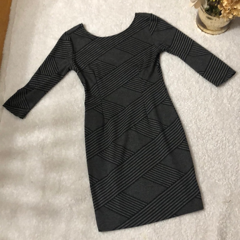 Jack fitted asymmetric fitted dress